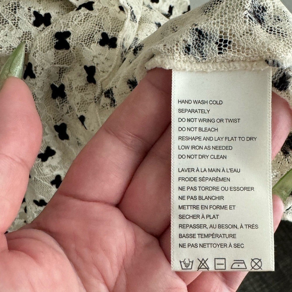 FREE PEOPLE Sheer Delight Mini Dress - Picture 15 of 16